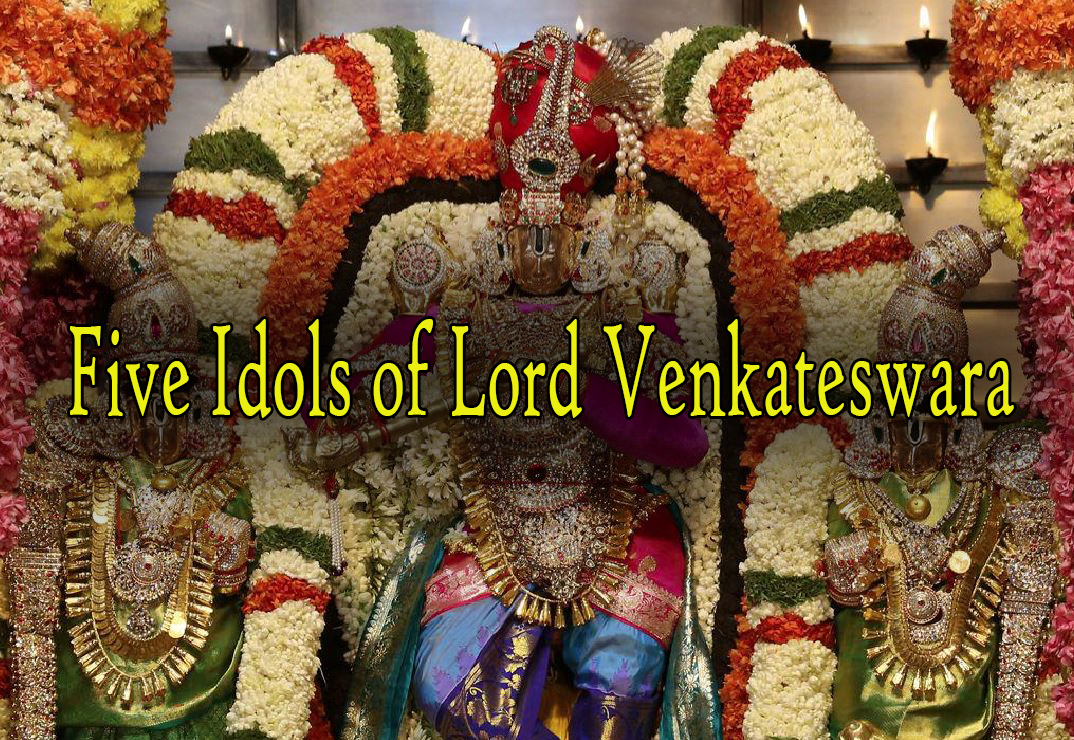 Pancha Berams – Five Idols of Lord Venkateswara - Tirumala ...