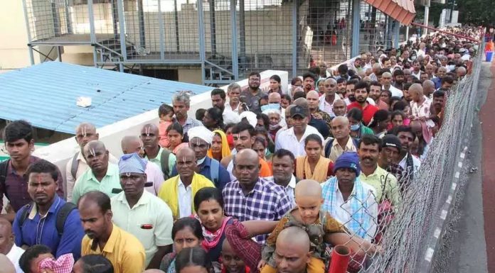 Today Tirumala Crowd Status Live